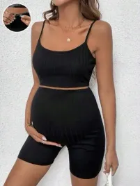 shein-komplet-ciazowy-czarny-top-i-spodenki-38-l5h