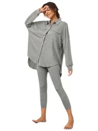 shein-pizama-damska-szara-komplet-casual-40-42-lug