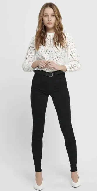 only-spodnie-jeansowe-rurki-czarne-basic-s-30-vaa-stan-nowy