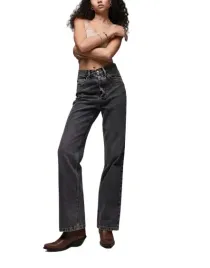topshop-damskie-jeansy-proste-na-guziki-36-32-vav