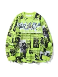 shein-bluza-meska-zielona-prosta-z-nadrukiem-s-lhs