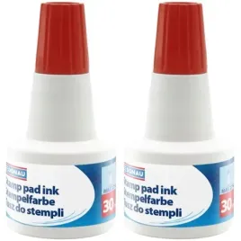 tusz-do-pieczatek-czerwony-do-stempli-donau-30-ml-uniwersalny-2-sztuki