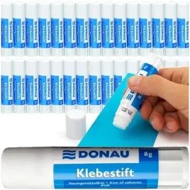 klej-szkolny-biurowy-w-sztyfcie-pvp-donau-8g-bialy-zmywalny-30-sztuk