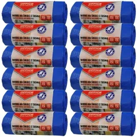 worki-na-smieci-z-tasma-office-products-15-sztuk-35l-niebieskie-12-sztuk