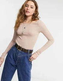 free-people-body-damskie-bezowe-klasyczne-xs-s-xba