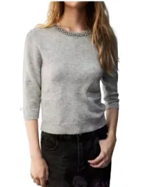 shein-damski-sweter-szary-z-cyrkoniami-rekaw-3-4-40-42-lum