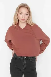 trendyol-bluza-damska-brazowa-krotka-casual-l-jmt