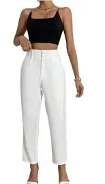 shein-spodnie-damskie-biale-eleganckie-38-lsy
