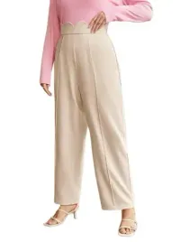 shein-spodnie-plus-size-eleganckie-bezowe-44-lkb