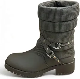 damskie-botki-khaki-z-zapieciem-na-zamek-37-jji