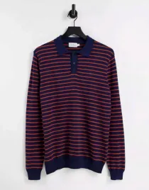 topman-meski-swetr-z-kolnierzem-granatowy-w-paski-xs-rsf