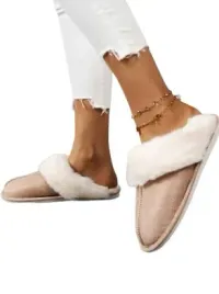 shein-kapcie-damskie-bezowe-ocieplane-wsuwane-38-39-jjw