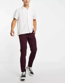 burton-spodnie-bordowe-proste-casual-32s-1rnh