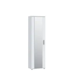 wysoka-szafa-na-buty-do-przedpokoju-z-lustrem-waska-35-50-cm-biala