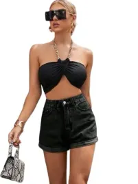 shein-spodenki-jeansowe-krotkie-czarne-na-lato-40-42-l-b