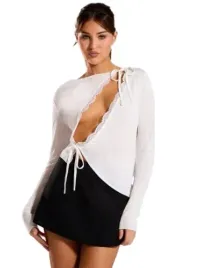 shein-bluzka-damska-biala-wiazana-z-koronka-40-42-lam