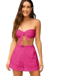 shein-komplet-damski-rozowy-top-i-spodenki-na-lato-40-42-laj