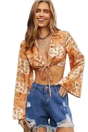 shein-top-damski-brazowy-krotki-mix-wzorow-40-42-laj