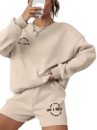 shein-spodenki-dresowe-bezowe-krotkie-nadruk-xl-lim