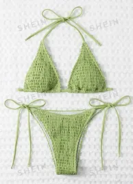 shein-gora-od-bikini-damska-zielona-wiazana-xl-l9c