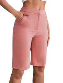 shein-spodenki-do-kolana-rozowe-gladkie-damskie-s-l9o