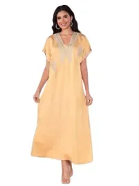 shein-sukienka-damska-zolta-maxi-prosta-z-haftem-l-lan