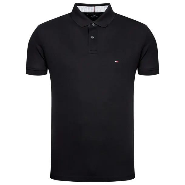 TOMMY HILFIGER polo męskie, czarne, M