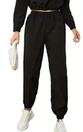 shein-damskie-czarne-spodnie-casual-gladkie-36-vbd