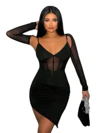 shein-sukienka-mala-czarna-asymetryczna-36-llp