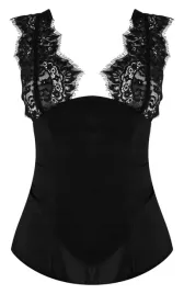 prettylittlething-top-z-koronka-czarny-38-egl