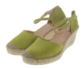 fred-de-la-betoniere-espadryle-damskie-zielone-czolenka-skorzane-40-z9d