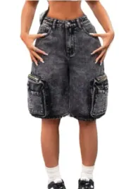 shein-spodenki-damskie-jeansowe-czarne-w28-l9s