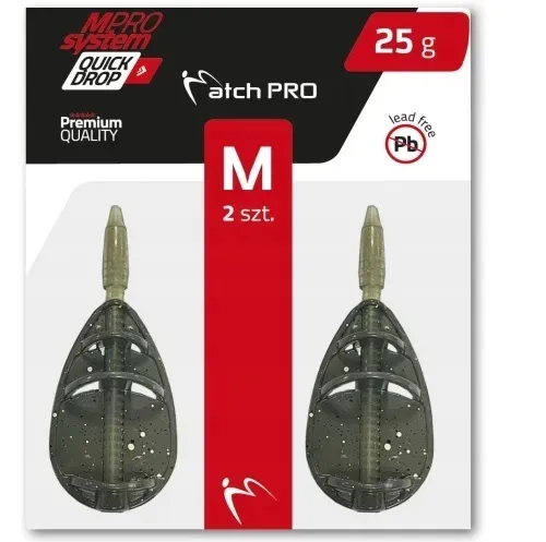 koszyczki-matchpro-mpro-system-method-quick-drop-medium-25g-stan-nowy