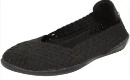 bernie-mev-baleriny-plecione-czarne-wsuwane-36-z7p