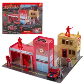 zestaw-strazacki-diy-z-resorakiem-remiza-strazacka-figurki-puzzle-3d