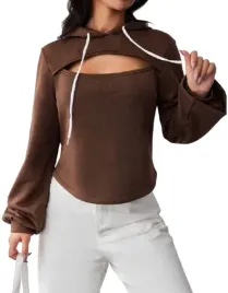 shein-damska-brazowa-bluza-gladka-z-kapturem-wyciecie-jesienna-l-l6c