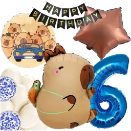 zestaw-balonow-kapibara-plecak-cyfra-6-szoste-urodziny-balony-urodzinowe