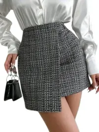 shein-spodnica-bialo-czarna-na-zamek-mini-wzor-xl-l6c