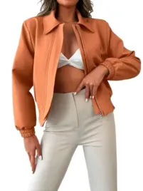 shein-kurtka-pomaranczowa-na-zamek-damska-gladka-xl-l6c
