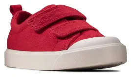 clarks-trampki-czerwone-niskie-na-rzepy-dzieciece-225-z5y