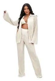 shein-komplet-damski-ecru-koszula-spodnie-i-top-44-l5y