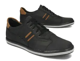 buty-meskie-sportowe-polbuty-skorzane-polskie-casual-polbut-1801-czarne-45