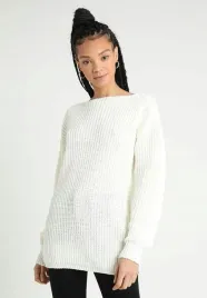 d8e311-glamorous-sweter-z-wycieciem-ecru-38-g00