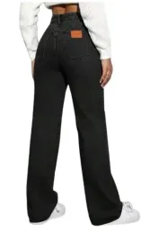 shein-spodnie-damskie-jeansowe-czarne-proste-dlugie-szerokie-m-l6c