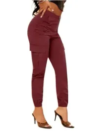 shein-spodnie-damskie-bordowe-bojowki-xs-mqz