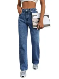 shein-spodnie-jeansowe-niebieskie-wysoki-stan-proste-m-l5w