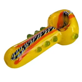 lufka-fifka-fajeczka-szklana-10cm-sprzeglo-yellow-green