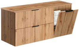 dab-wotan-szafka-pod-umywalke-120-cm-z-koszem-na-pranie-ryflowana-blat