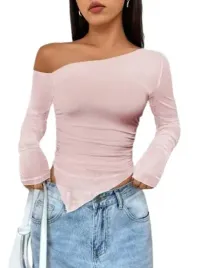 shein-bluzka-damska-rozowa-z-podszewka-dopasowana-38-l5r