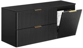 czarna-szafka-pod-umywalke-120-cm-z-koszem-na-pranie-ryflowana-blat-czarny